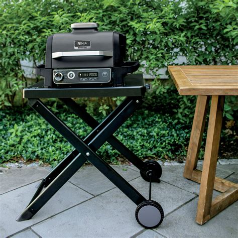 ninja woodfire outdoor oven adjustable stand